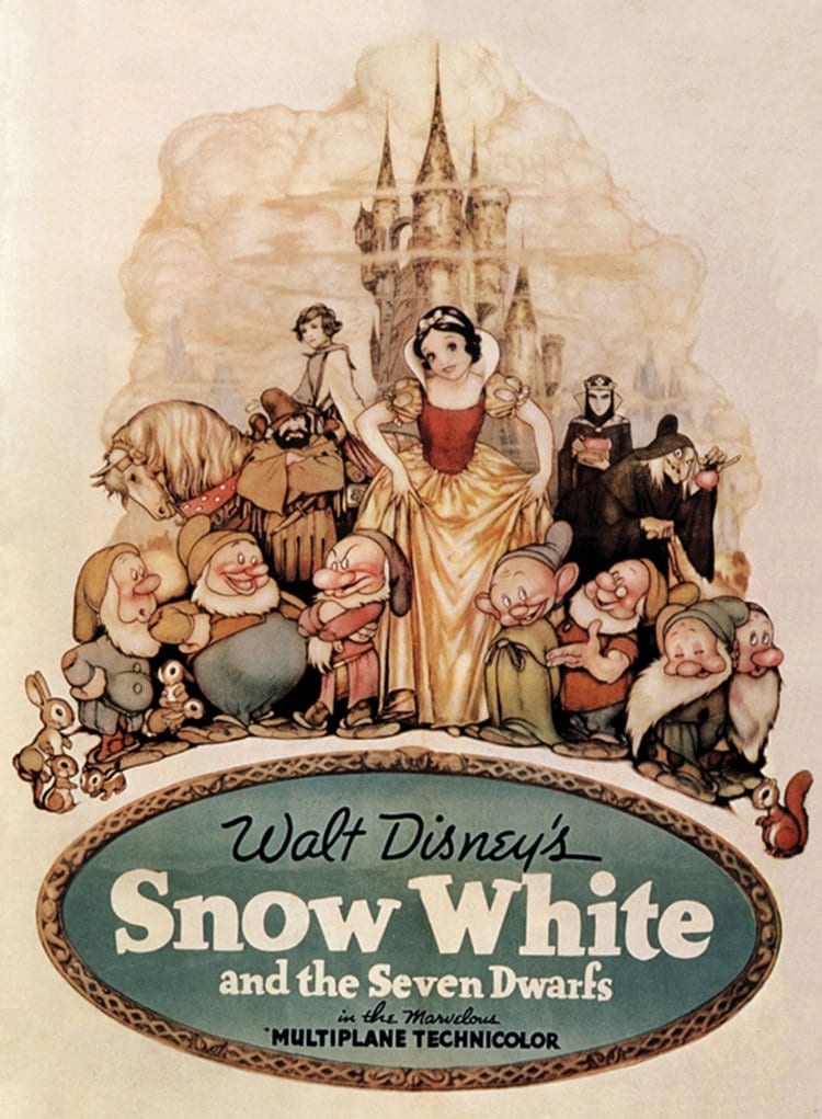 白雪姫と七人の小人 (1937) ディズニー カルト アニメ映画