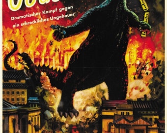 ゴジラ キング・オブ・モンスターズ 1956年ホラー映画ポスター