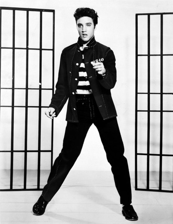 Elvis Presley Jailhouse Rock 1957 película cartel reimpresión | Etsy