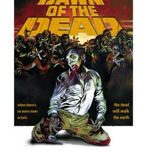 Dawn of the Dead (1978) Poster del film George A Romero Cult Horror ristampa 18 x 12 pollici circa.