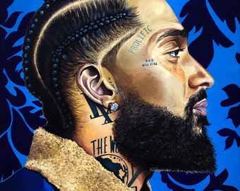 Nipsey Hussle Art Print