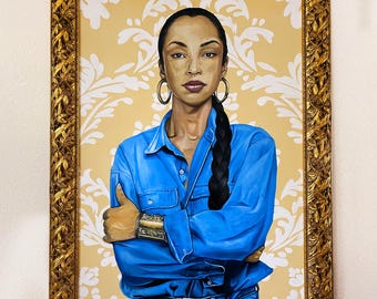 Sade portrait painting