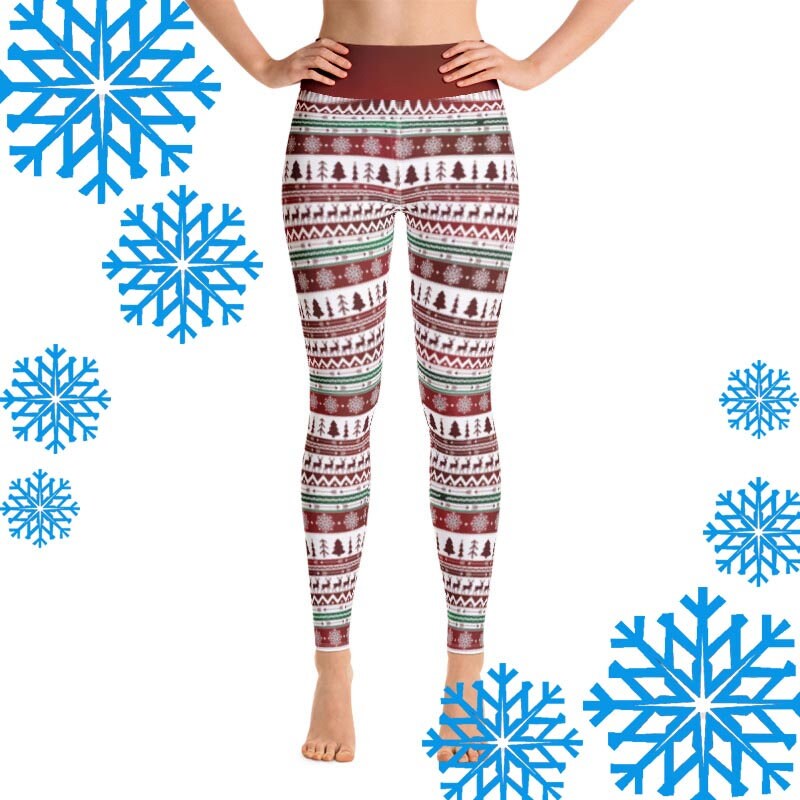nordic pattern leggings