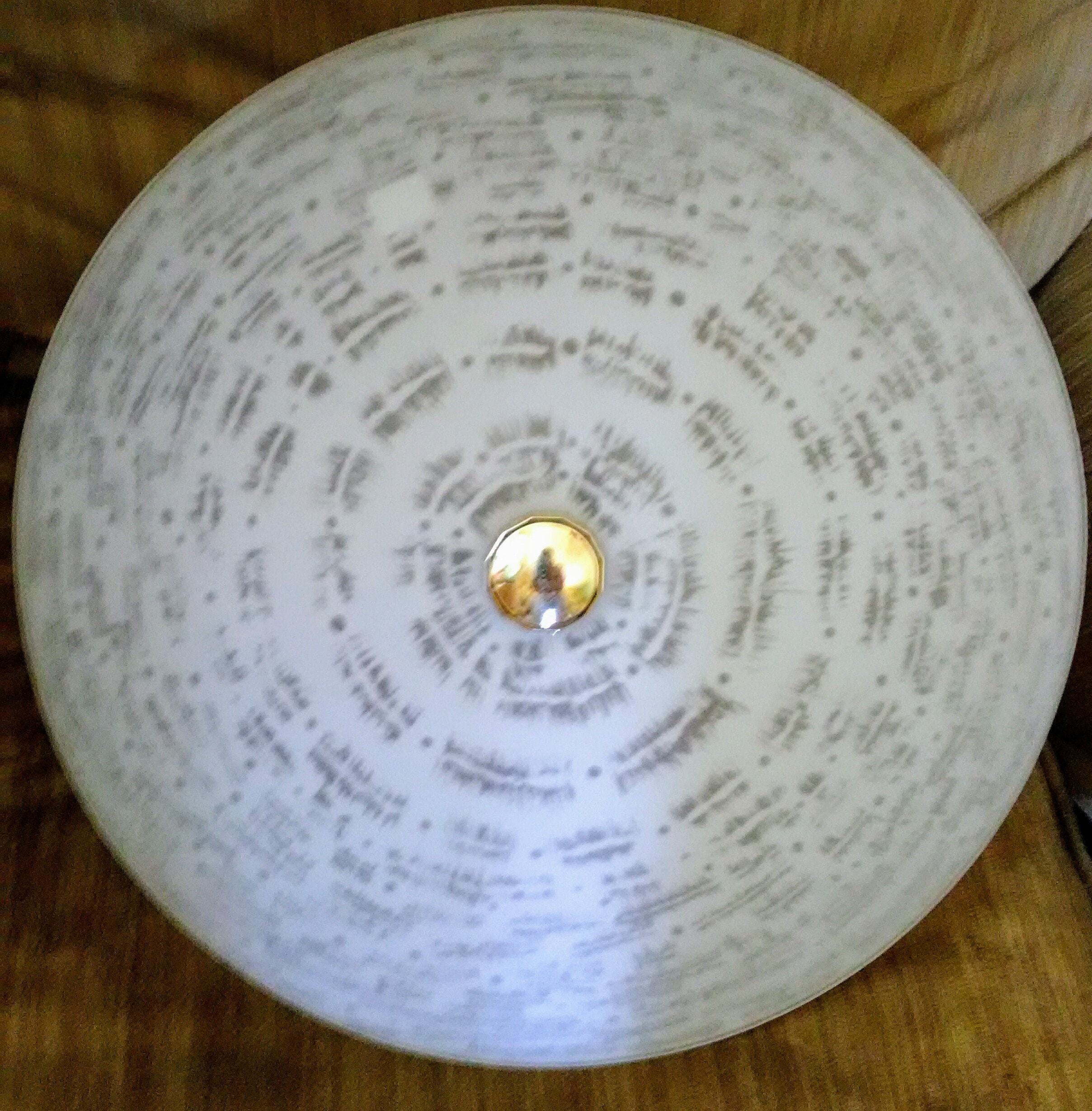 Flying Saucer Light Fixture 14.75 inches Etsy
