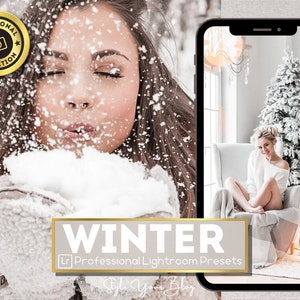 10 WINTER Lightroom Presets Mobile & desktop,winter Lifestyle, Mama Baby preset, moody soft airy bright christmas preset, top snow filter image 7