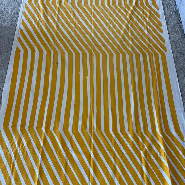 Vintage 60’s Marimekko Kalasaaski Fabric - 52” x 90”