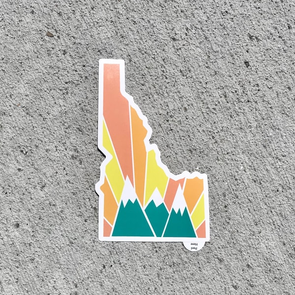 Idahome Sticker Etsy