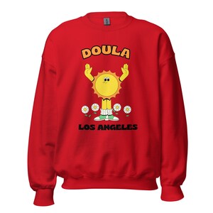 Custom Big Sunny Doula  Sweatshirt