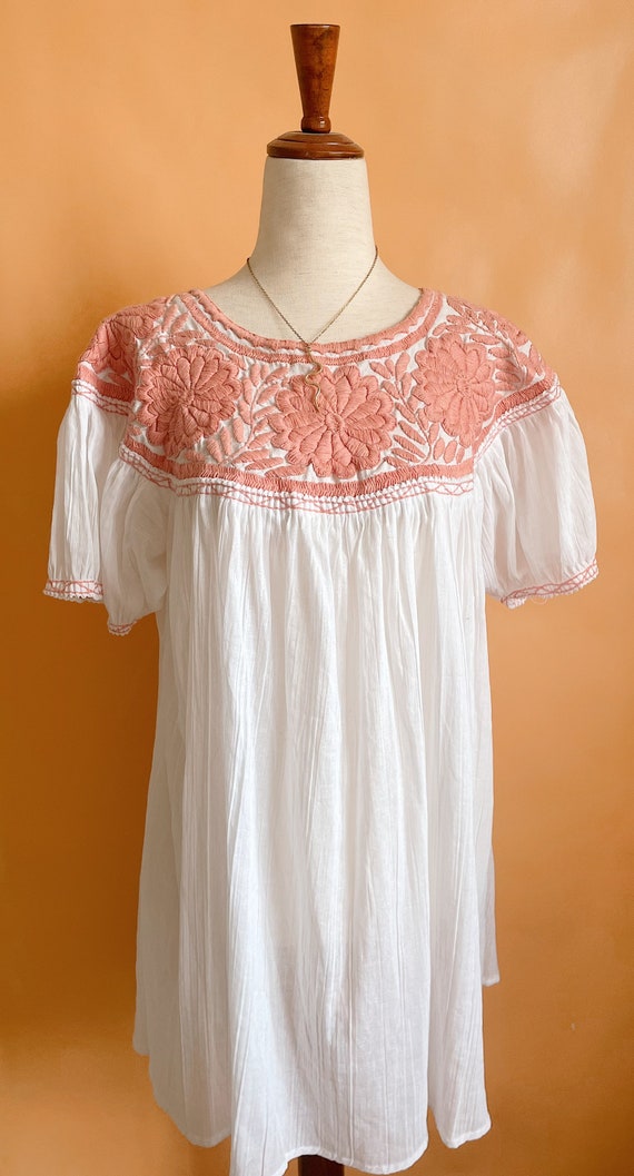 Flower Embroidered Tunic