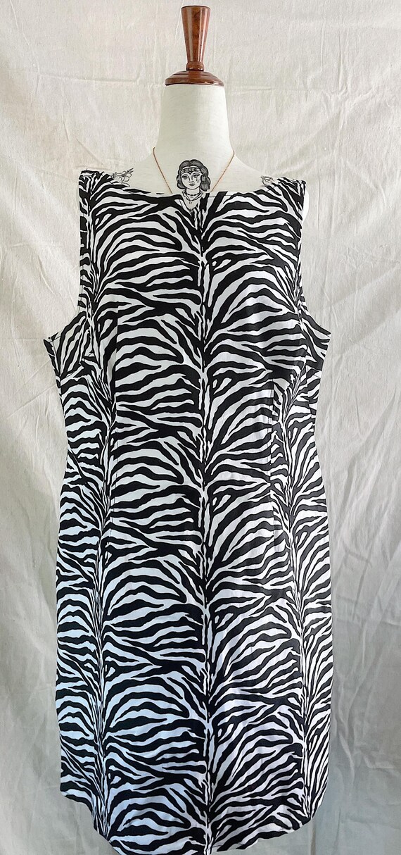 California Concepts Zebra Dress