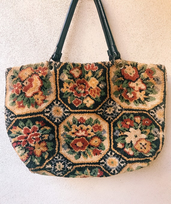 Tapestry Carpet Bag