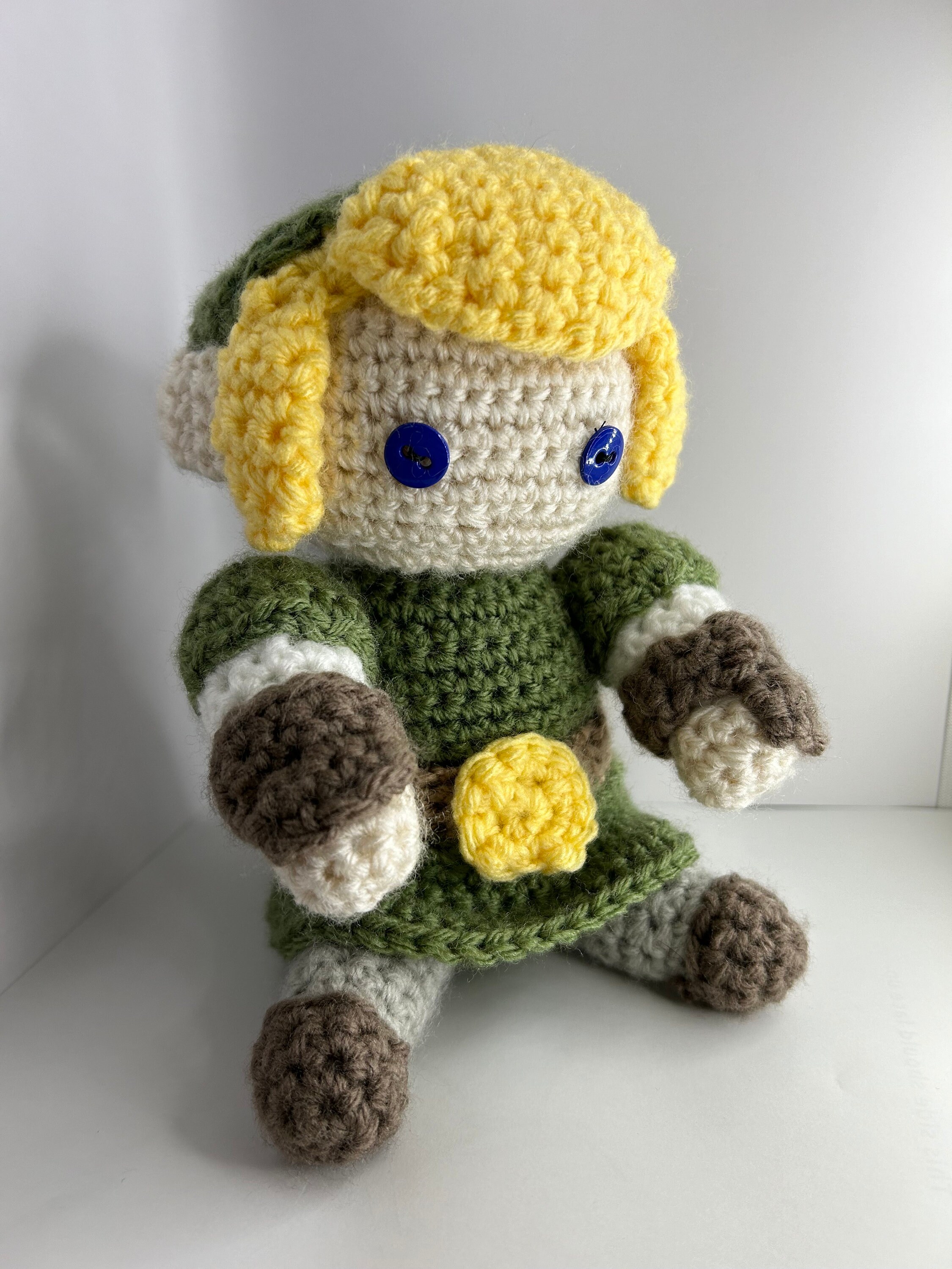 Crochet Legend of Zelda Link Plush