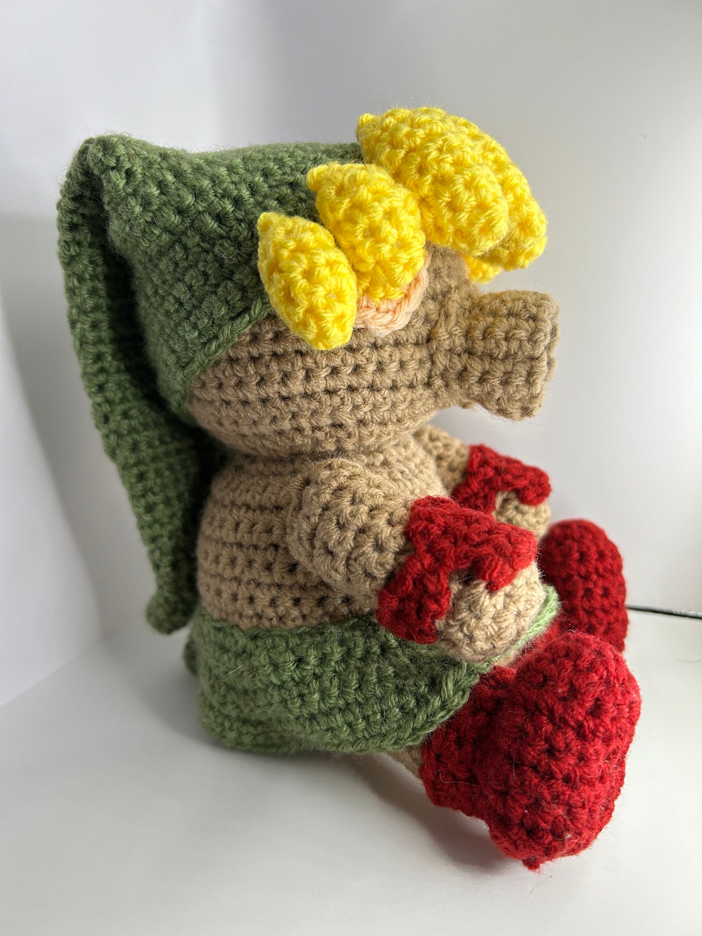 Crochet Legend of Zelda Deku Link Plush Etsy
