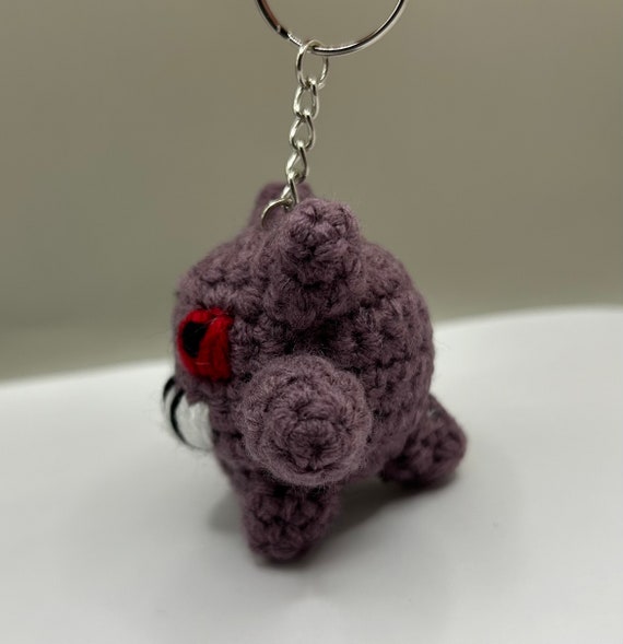 かぎ針編みのゲンガー ポケモン ぬいぐるみ キーホルダー - Etsy 日本