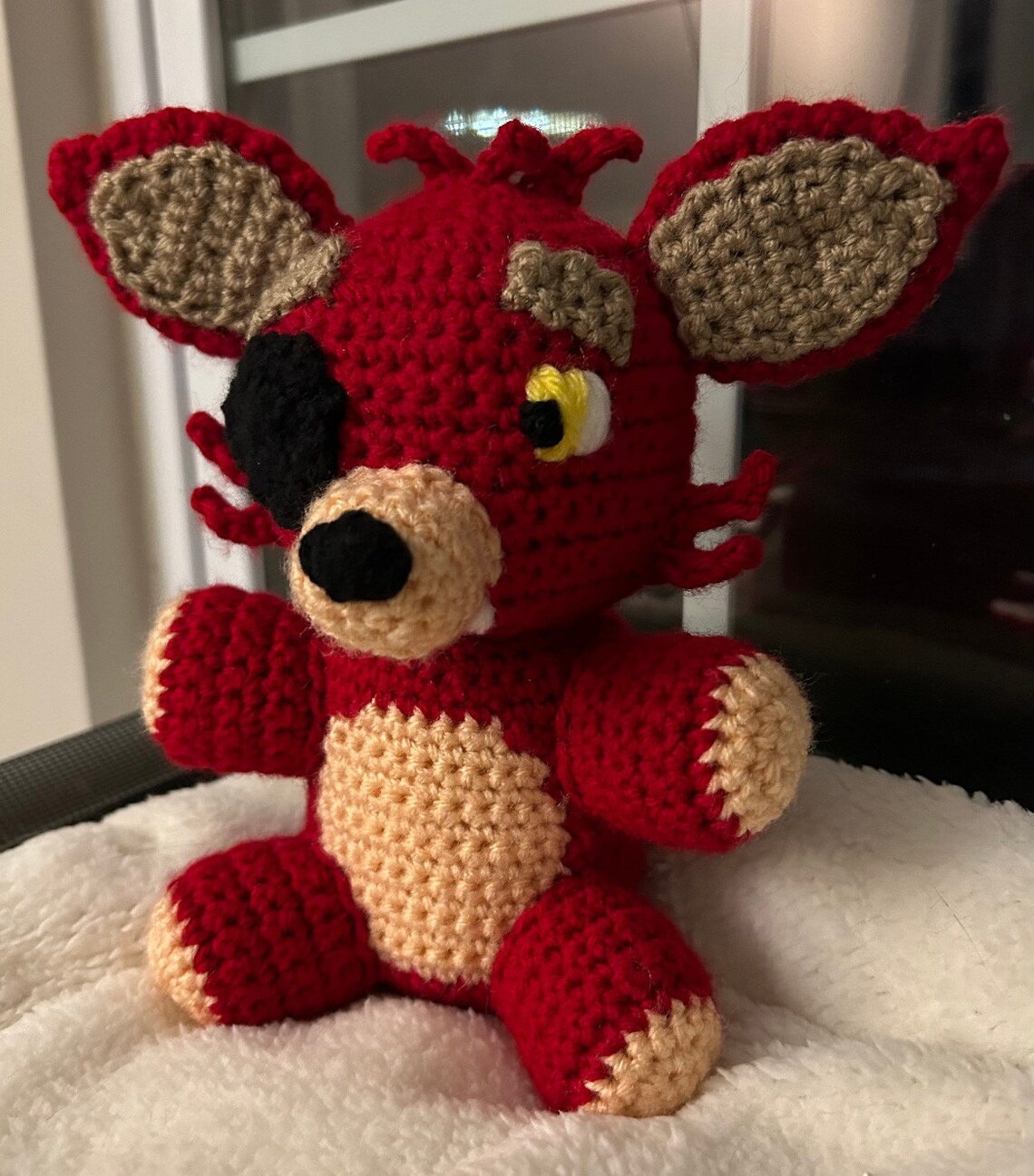 Crochet Five Nights at Freddys freddy/foxy/bonnie/chica Plush - Etsy