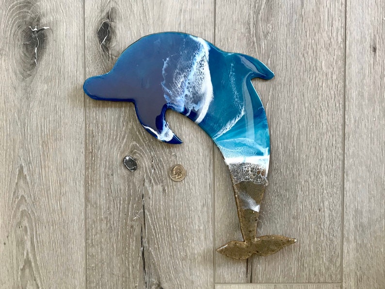 Ocean Resin Dolphin