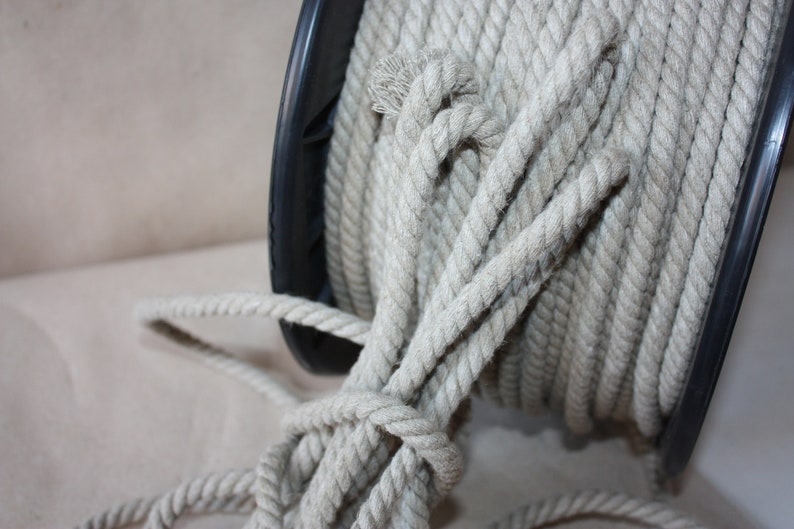 8 mm = 516 Elegant Linen Rope =7 Yards = 6.40 Meter Natural Linen Cord Natural Color Decorative Rope Natural Raw Gift Bag Drawstring Linen