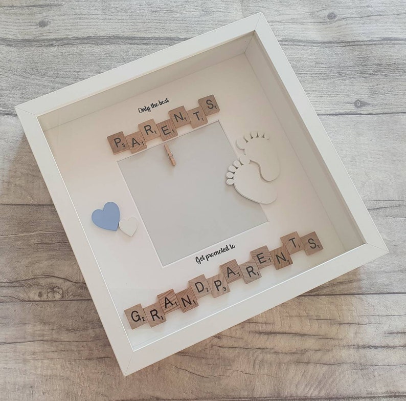 Baby Scan Frame Pregnancy Announcement Gift Grandparents Etsy UK
