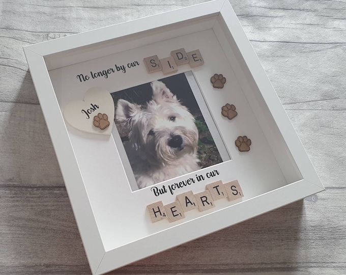 Personalised Pet Memorial Frame Etsy