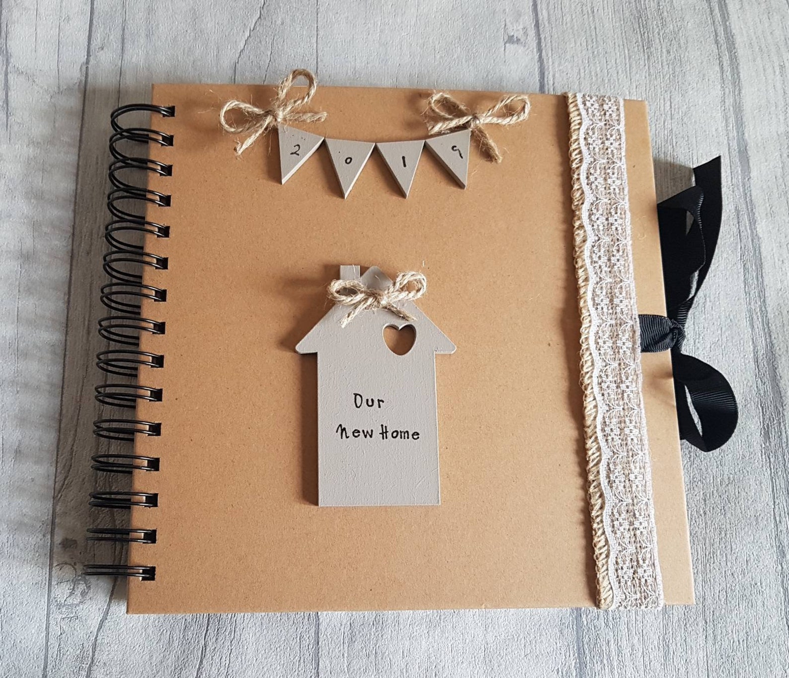 New Home Scrapbook Home renovation Scrapbook House Warming | Etsy