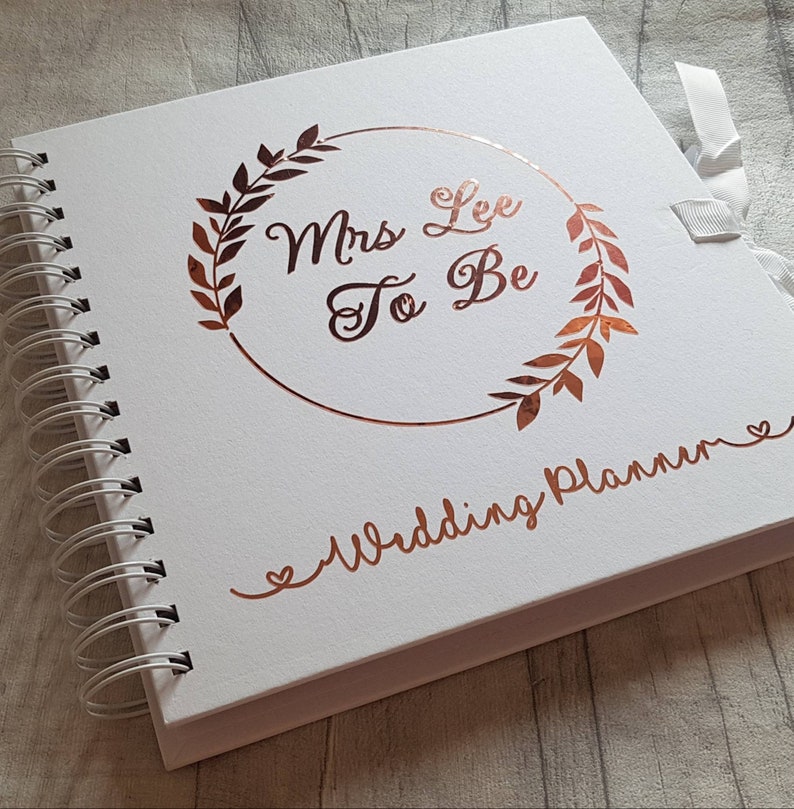 Personalised Wedding Planner Etsy UK