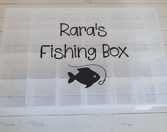 Personalised Fishing Tackle Box
