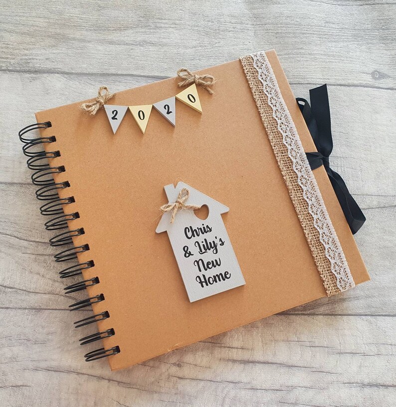 New Home Scrapbook Home Renovation Scrapbook House Warming Etsy