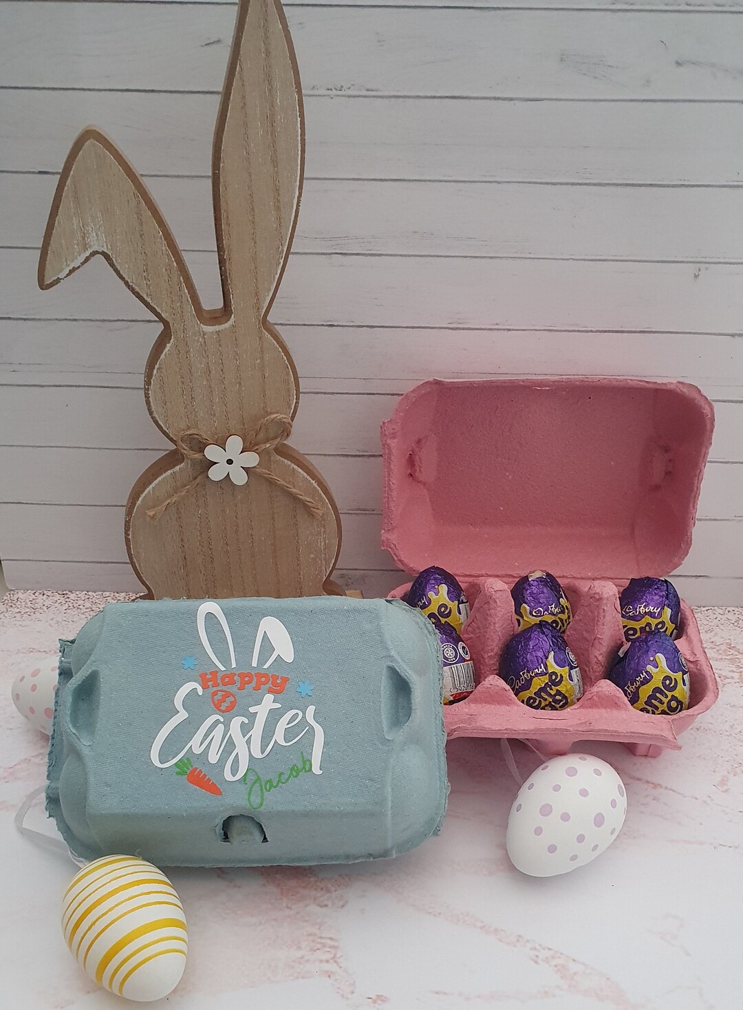Personalised Easter Egg Gift Box - Etsy UK