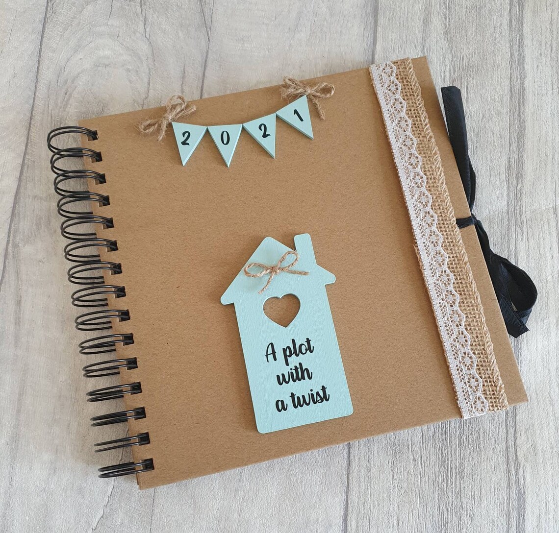 New Home Scrapbook Home Renovation Scrapbook House Warming Etsy