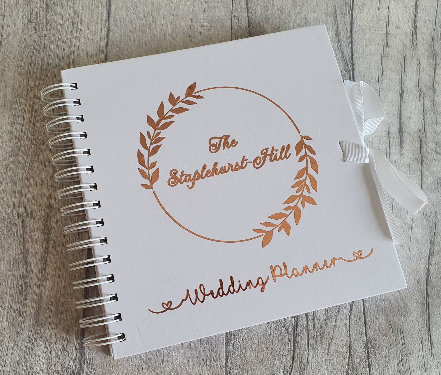 Personalised Wedding Planner Etsy