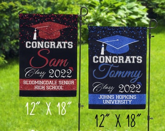 High School College Grad Class of 2021 Graduation 24x18 DOUBLE SIDED yard sign Grad 02/_912