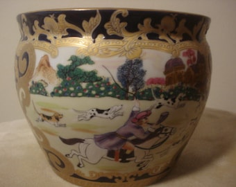 Antique Early Pastel Porcelain Jar