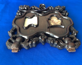 Chinese Qing Dynasty antique solid wood carving board