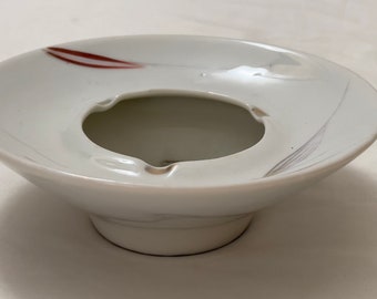 Japanese enamel gold and platinum porcelain