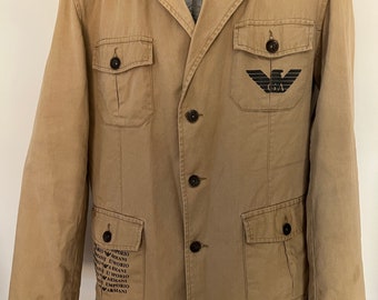 Giorgio Armani Khaki Jacket Men's
