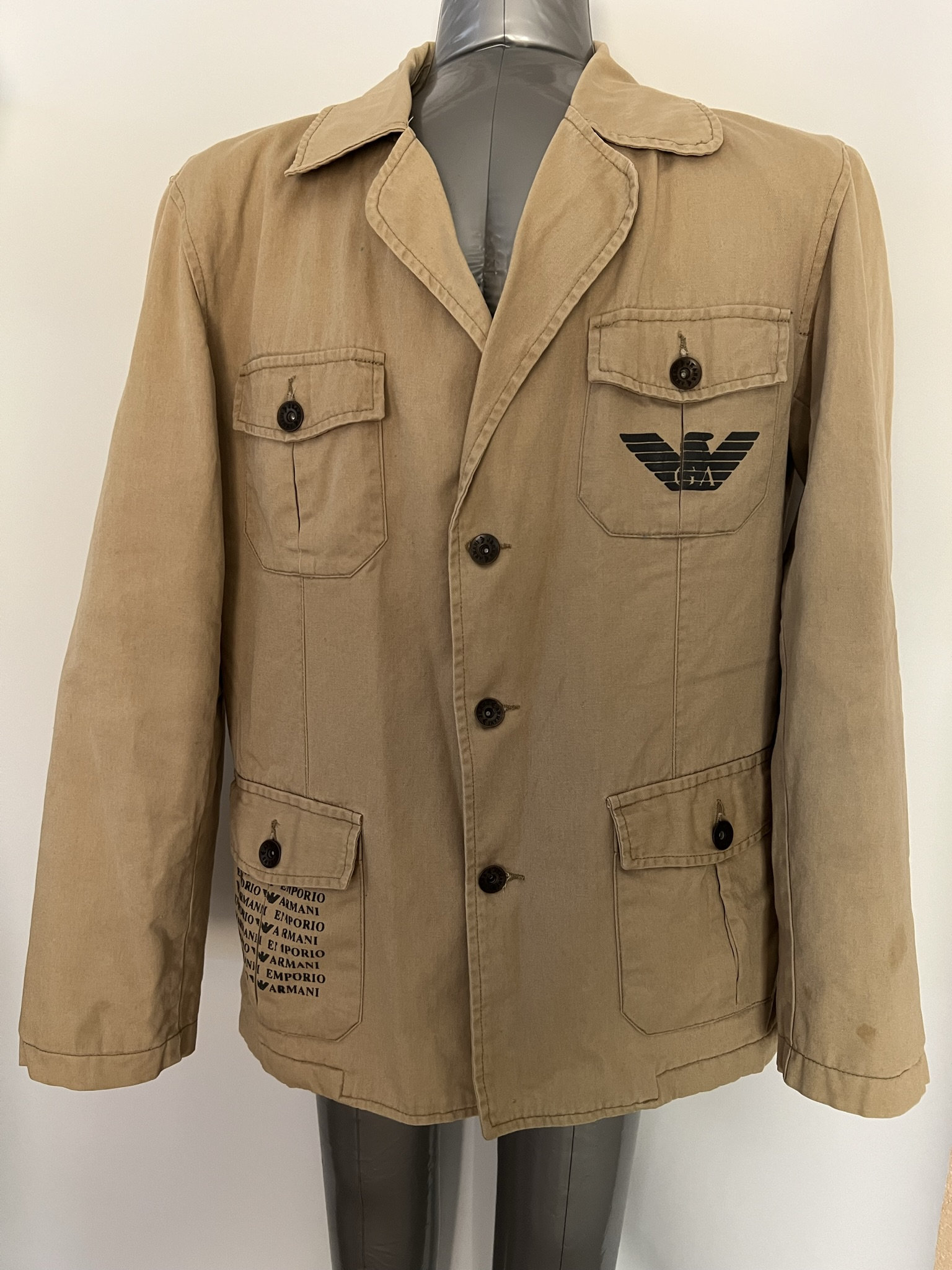 Armani hotsell coat price