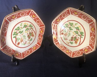 Rare Early Pastel Old Porcelain Plate