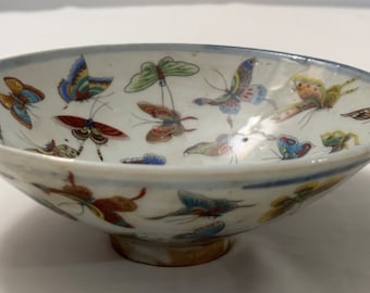 Butterfly flying bowl