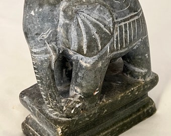 Early stone elephant