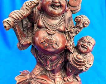 Chinese Bodhisattva Bag Buddha means passing down