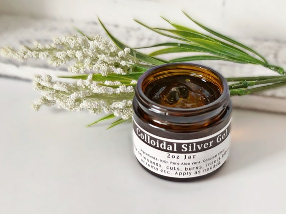 Colloidal Silver Gel All Natural Skincare
