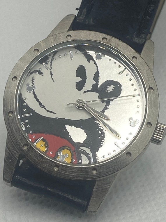 Mickey Mouse Watch Limited Edition Rare Vintage -… - image 1