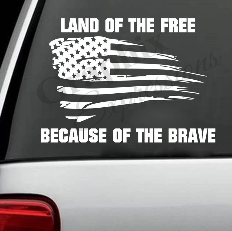Land of the Free Decal