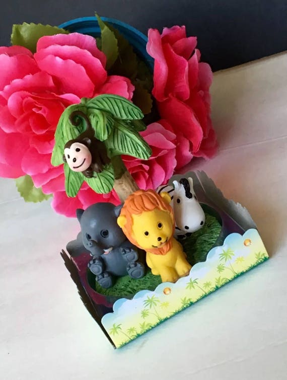 Safari Baby Shower Babyshower Animal Party Birthday Cake Etsy