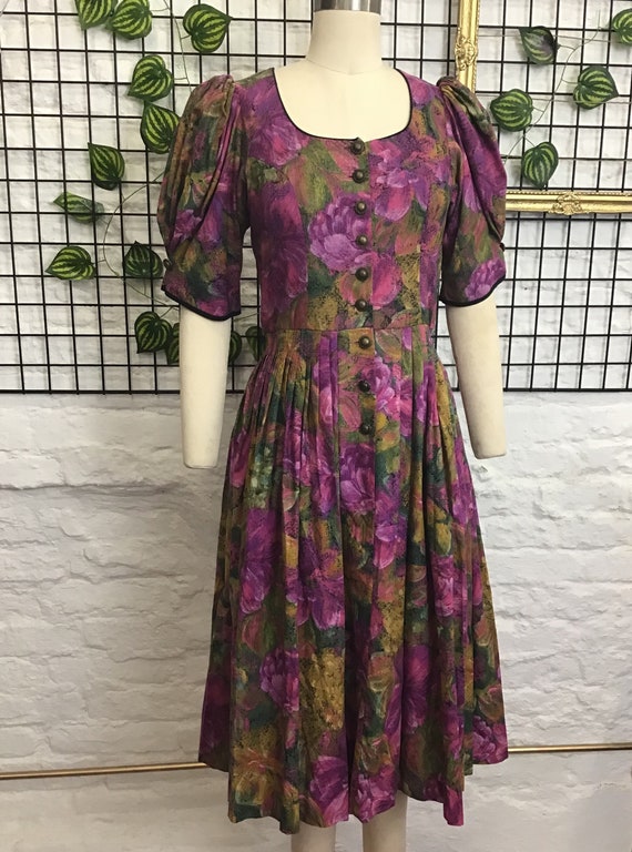 Pretty unique floral dress