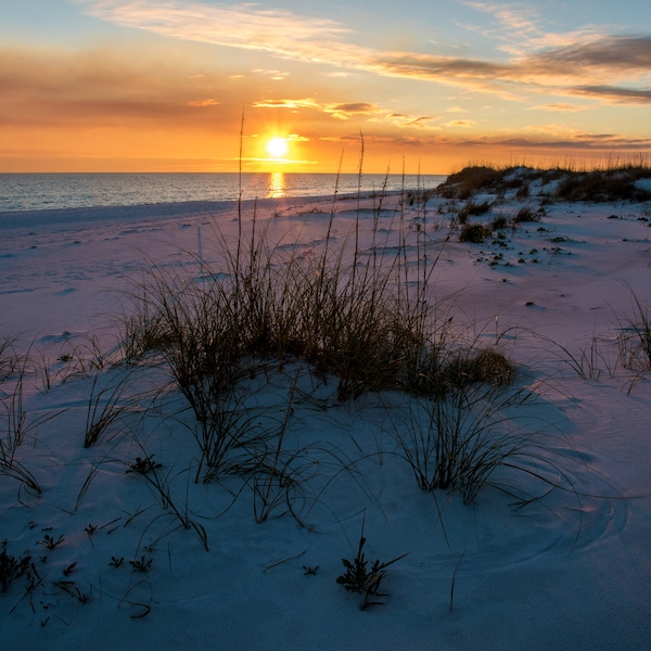 Sunset, Destin, Florida, beach, sunset on beach, Destin Florida, Florida sunset, ocean, beach print, sunset print, florida sunsets