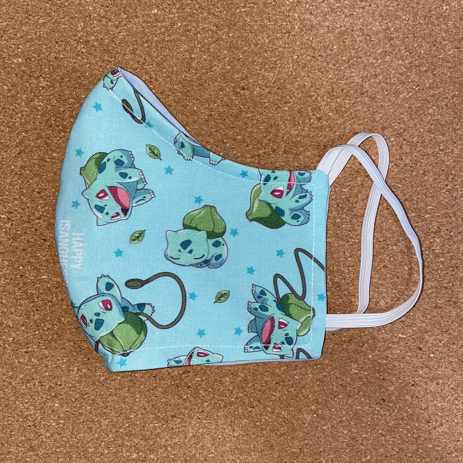 Bulbasaur-Face mask-LIMITED-Washable face mask reusable face | Etsy