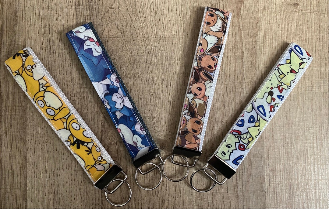 Wristlet Keykeychain Key Fobkey Holderwallet Strapcar Keyslanyard