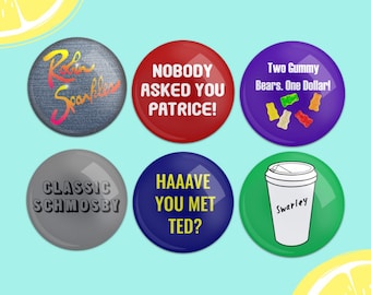 HIMYM Pinback Buttons