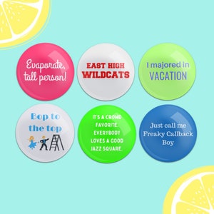 HSM Pinback Buttons